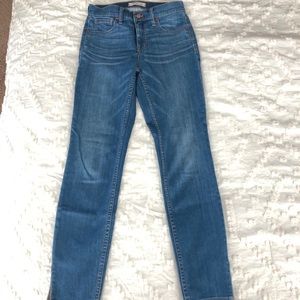 Madewell 9” high rise skinny jeans 26